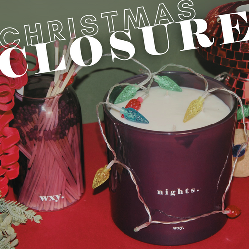 Christmas Orders & Holiday Closure