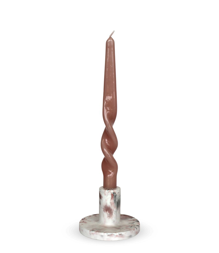 Taper Candle Holder - Red