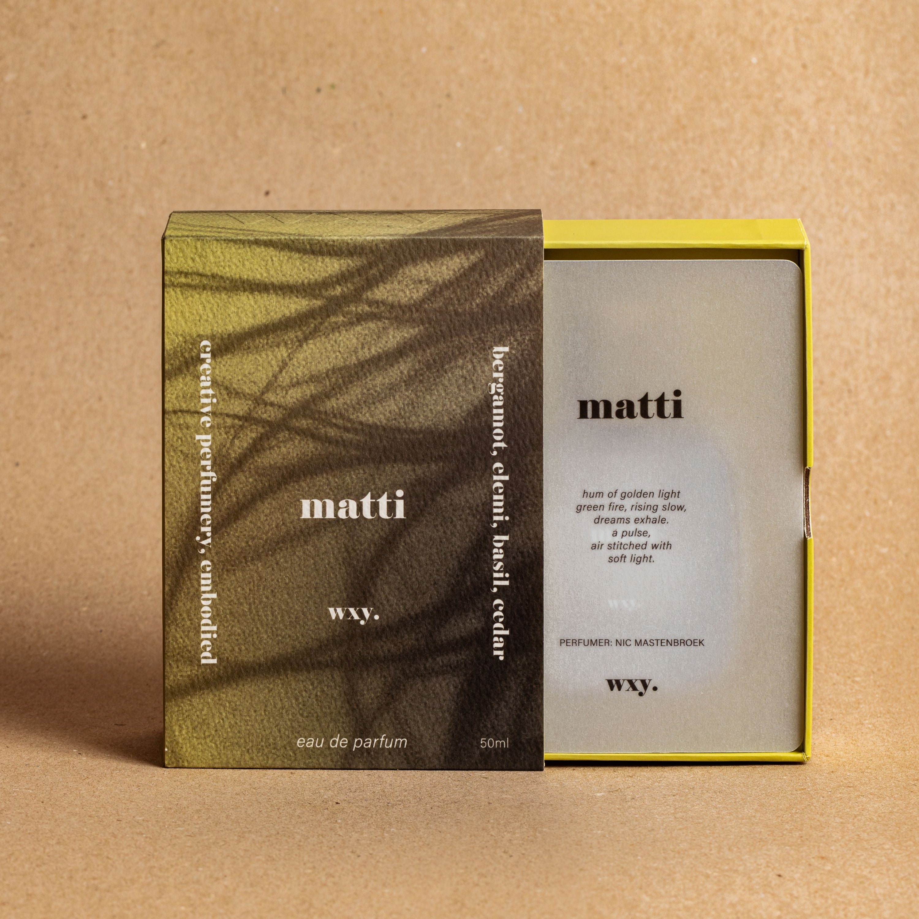 matti | eau de parfum 50ml