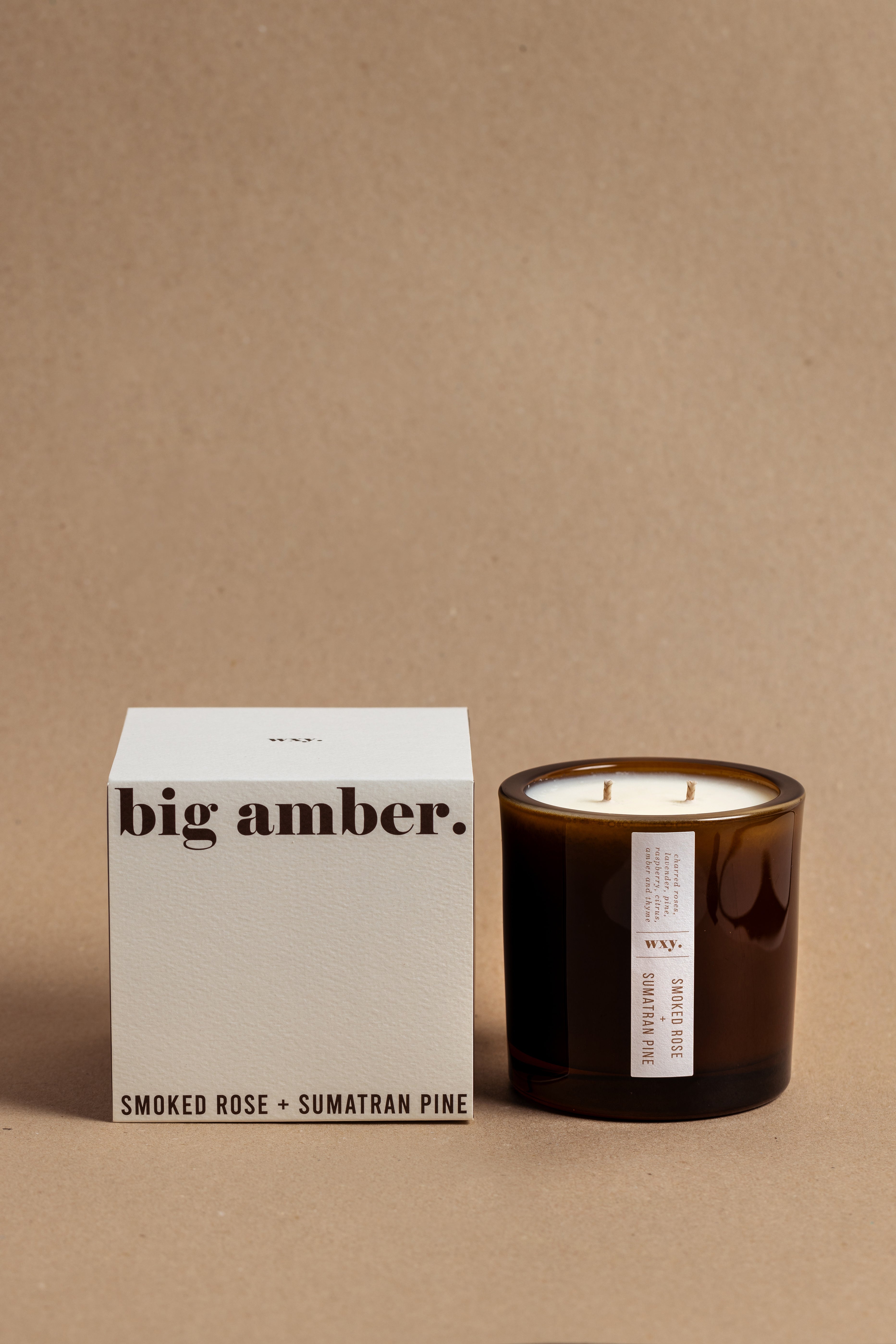 smoked rose + sumatran pine | the moreish scent. – wxycandles