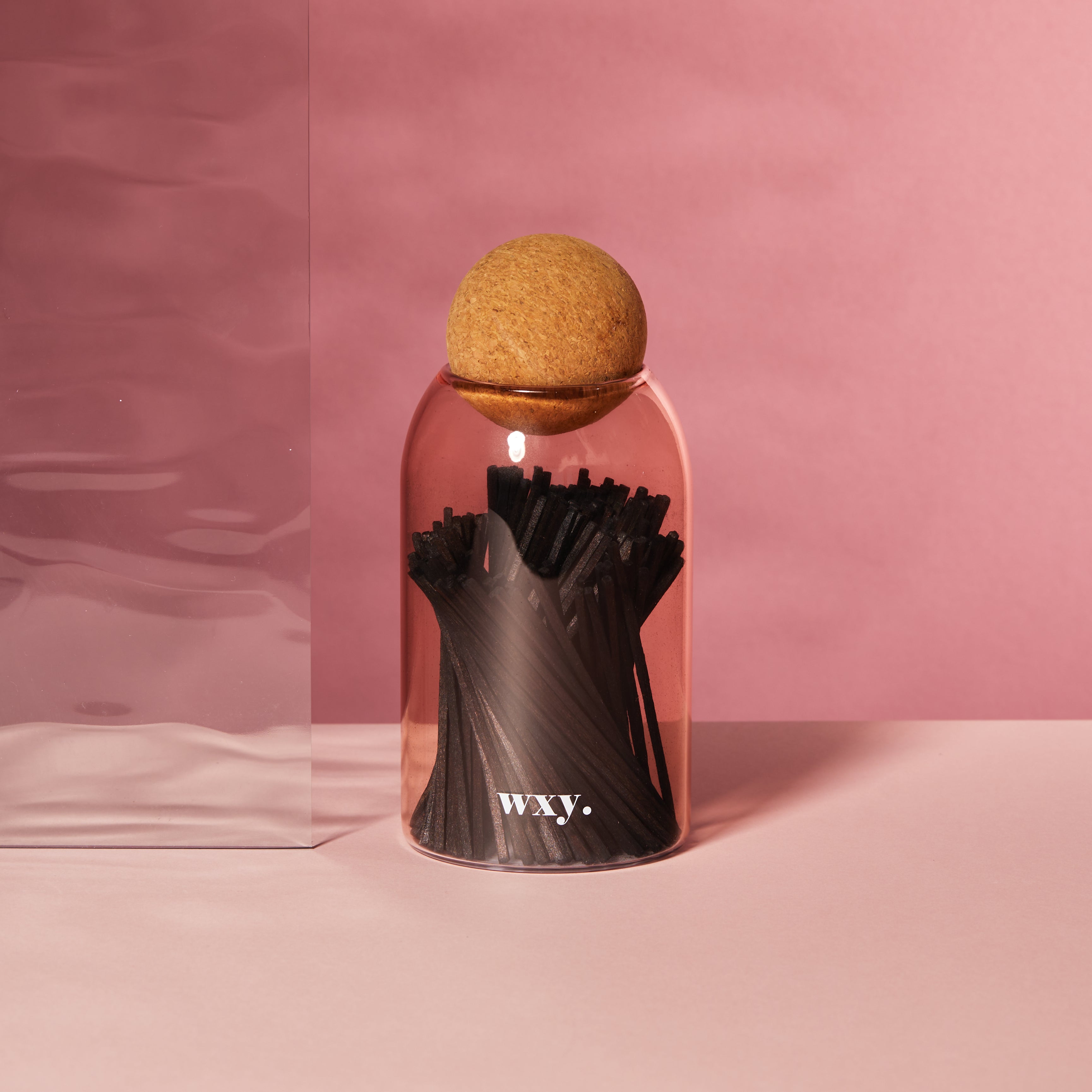 cork matches | light blush.