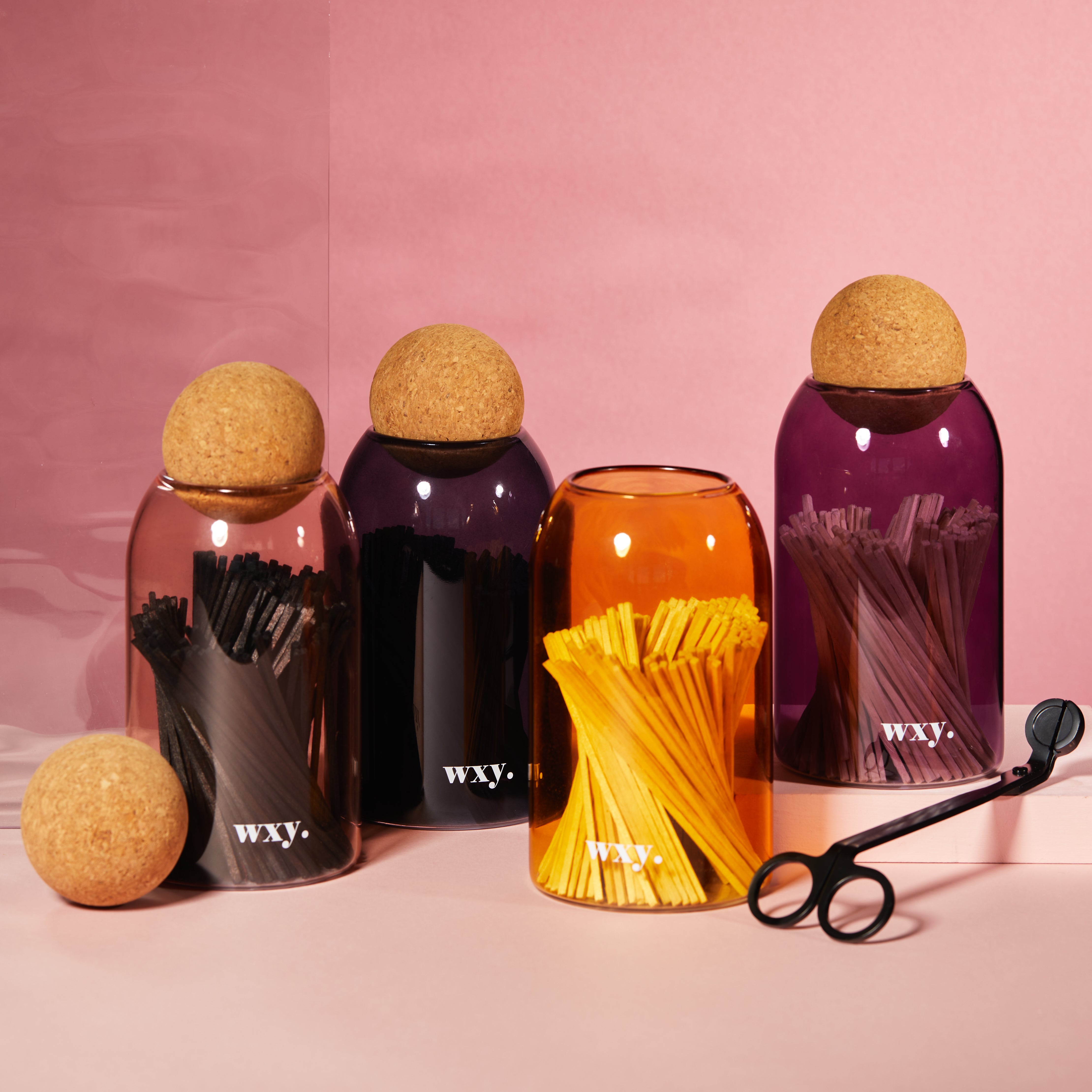cork matches | deep purple.
